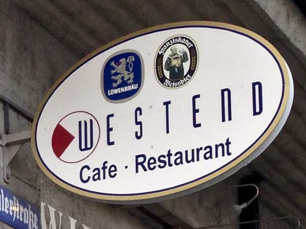 Cafe Westend Restaurant und Cafe in München